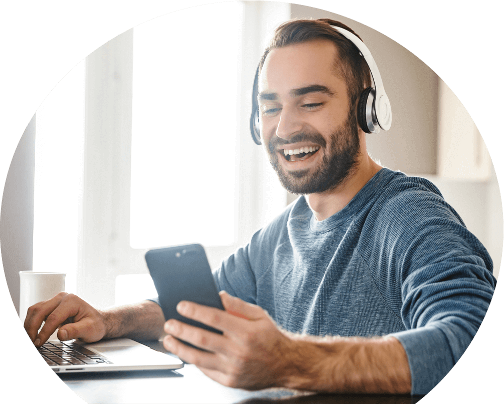 erec-head-mob man-using-online-prescription-service-for-erectile-dysfunction-treatment